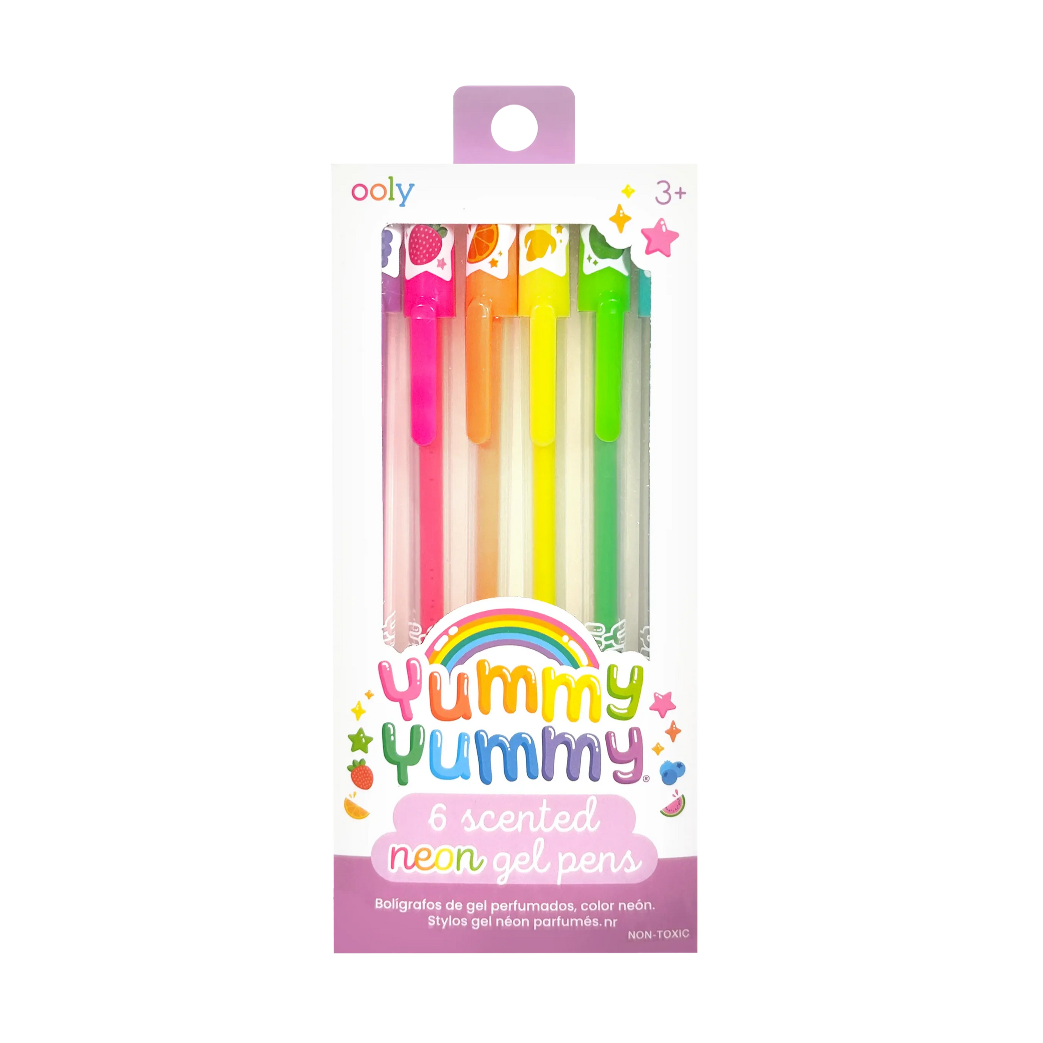 Yummy Yummy Scented Gel Pens - Neon