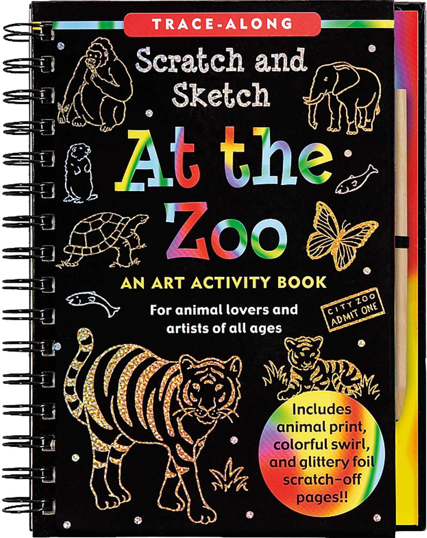 Scratch & Sketch At The Zoo