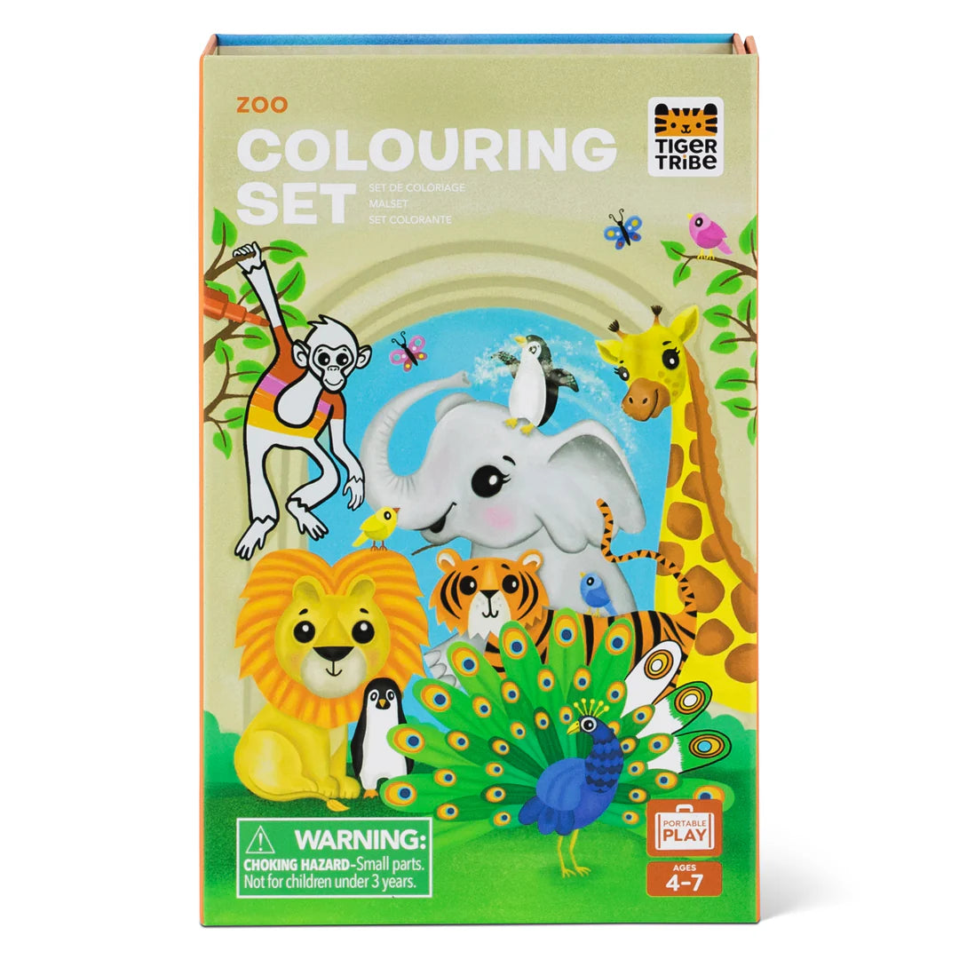 Coloring Set - Zoo