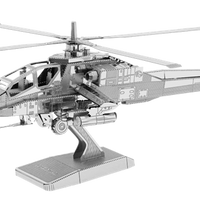 AH-64 Apache Boeing Helicopter Metal Earth