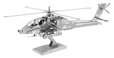 AH-64 Apache Boeing Helicopter Metal Earth