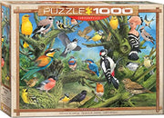 Garden Birds 1000 Pc Puzzle By John Francis