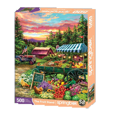 The Fruit Stand 500 Pc Puzzle