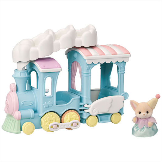 Calico Critters Floating Cloud Rainbow Train