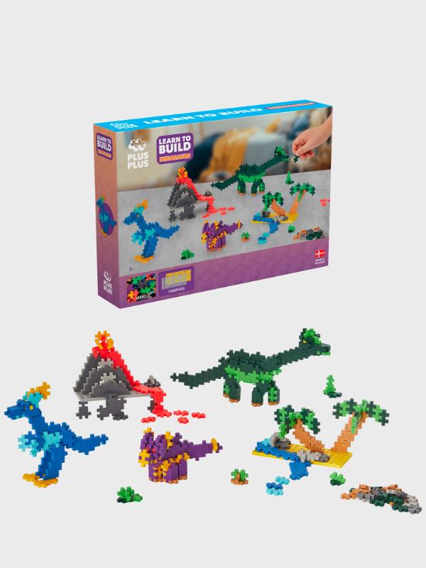 Plus-Plus Learn to Build Dinosaurs