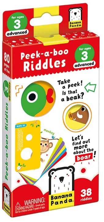 Peek-a-Boo Riddles 3+ Advanced