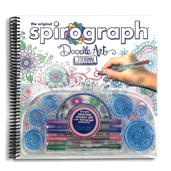 Spirograph Doodle Art Journal