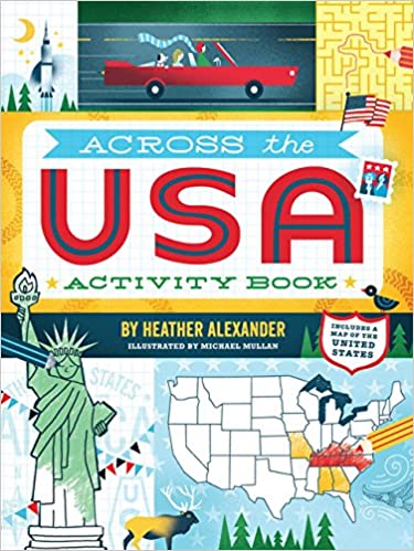 Across the USA Usborne Activity Book