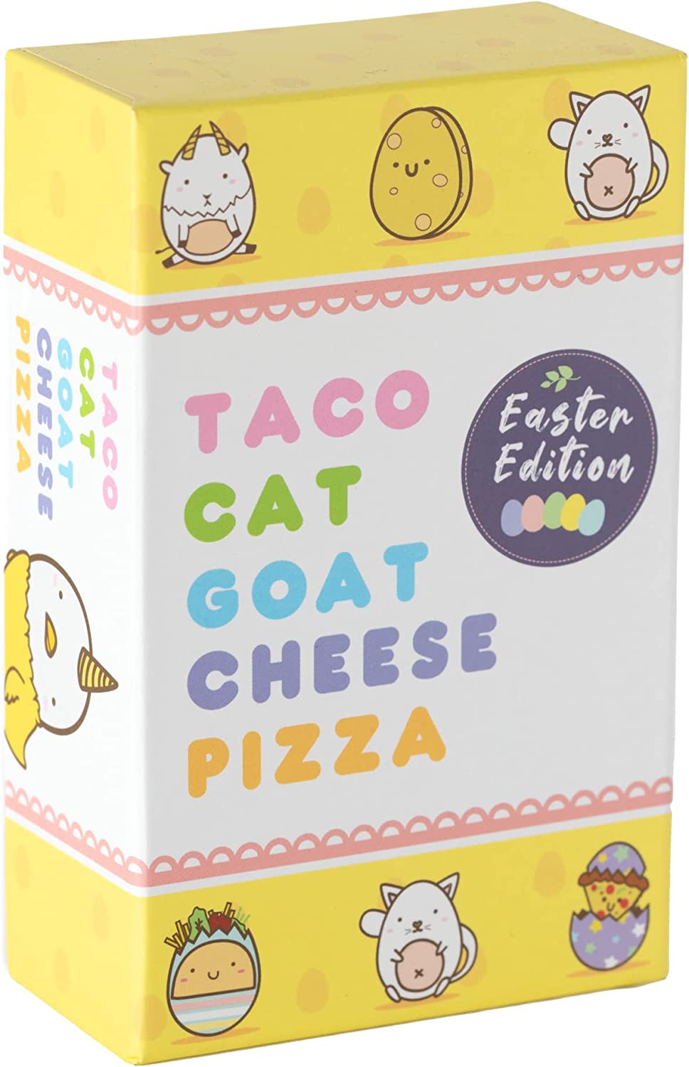 Taco Cat Goat Cheese Pizza: Easter Edition