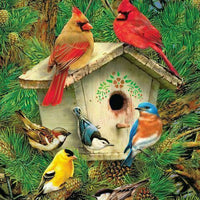 Feathered Retreat 350 Pc Puzzle