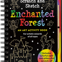 Enchanted Forest Scratch and Sketch