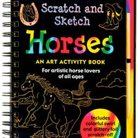 Horses Scratch and Sketch