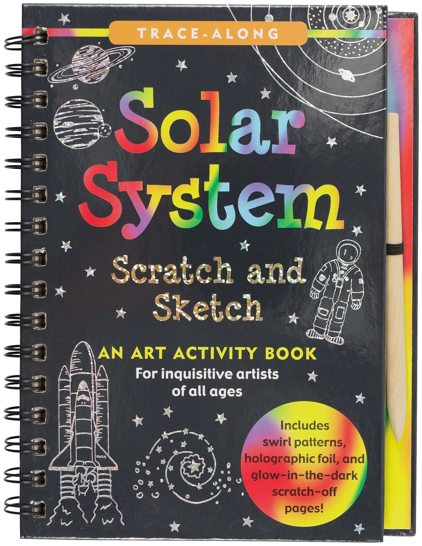 Solar System Scratch and Sketch