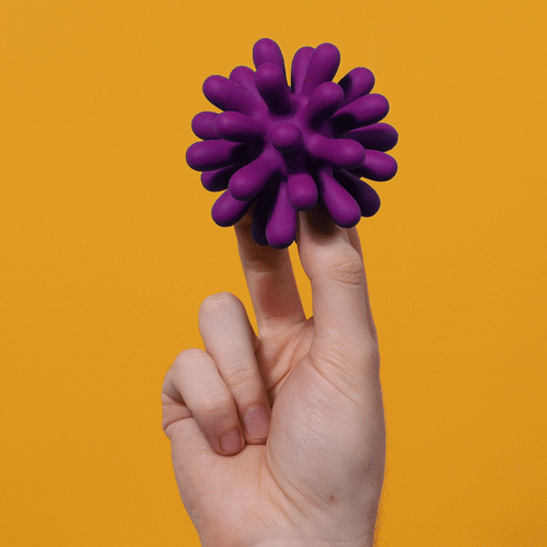 Purple Splatter -- Blots Stress Ball