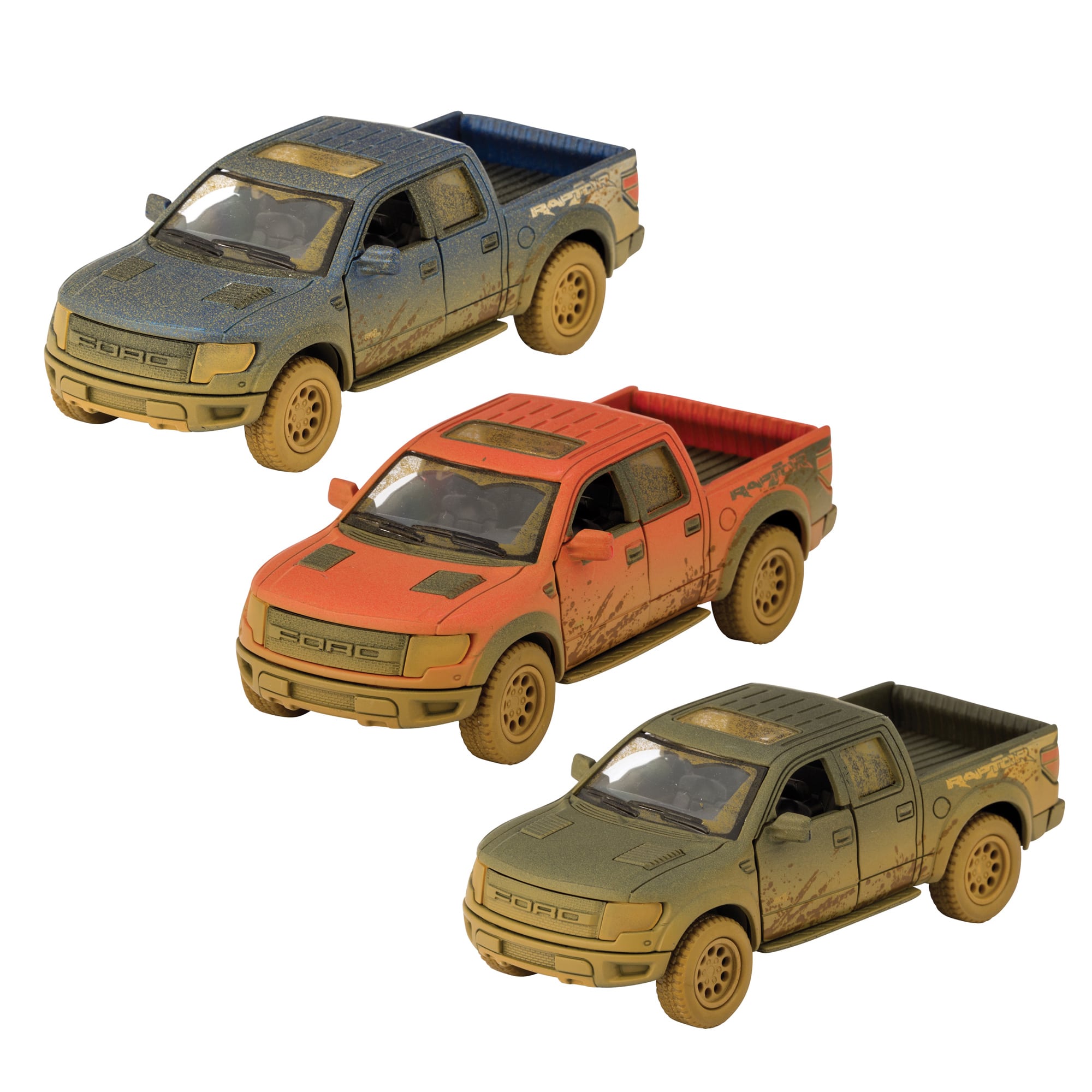 Diecast Muddy F-150 Raptor (assorted)