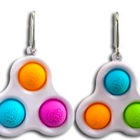 PopZee Tricolor Keychain