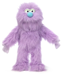 Purple Monster Puppet 14"