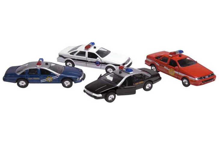 Diecast Sonic Police Car