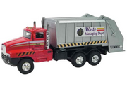 Diecast Waste Management Truck