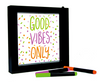 Light Up Neon Sign Writing Frame