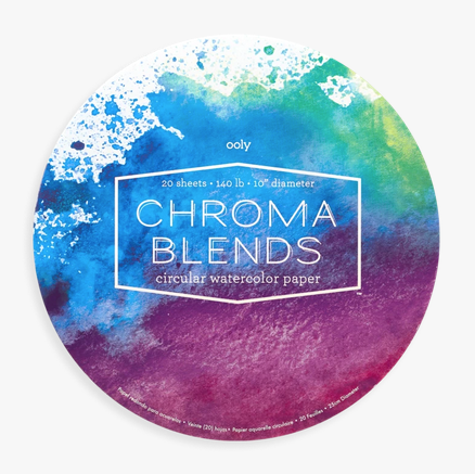 Chroma Blends Circular Watercolor Pad