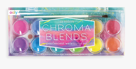Chroma Blends Pearlescent Watercolor Paint Set