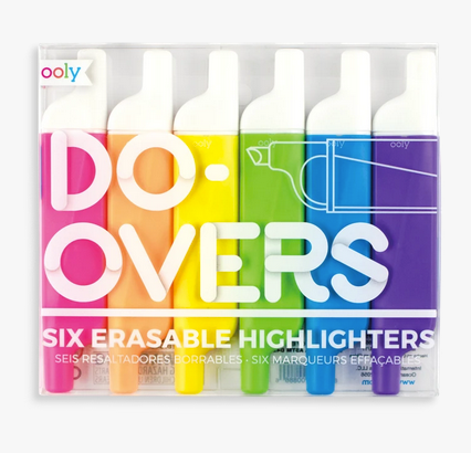 Do-Overs Erasable Highlighters