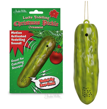 Yodelling Pickle Ornament