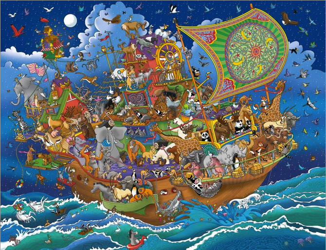 Noah's Ark 400 Pc Puzzle