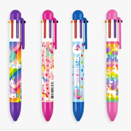 Unique Unicorn Multicolor Click Pen