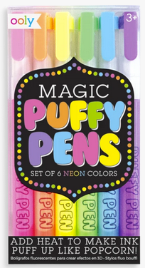 Magic Puffy Pens