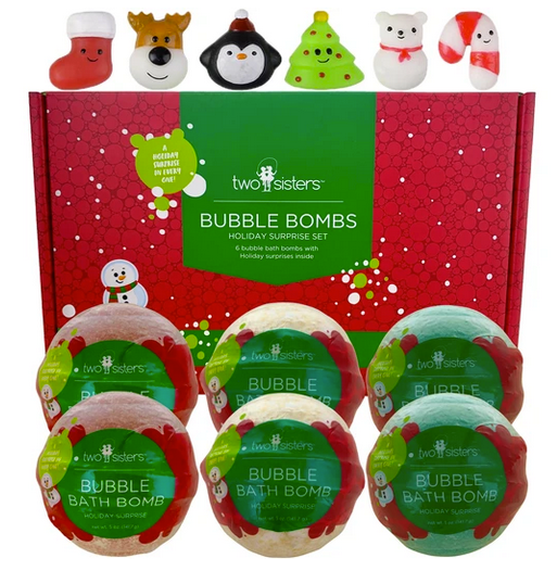 Holiday Bubble Bath Bomb Set