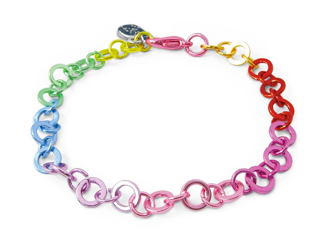 Rainbow Chain Bracelet