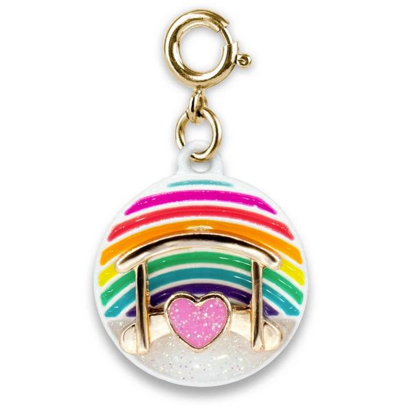 Gold Rainbow Bridge Charm