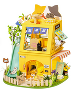 Diy Miniature House Kit: Cat House