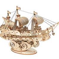 3D Wooden Sailing Ship Puzzle