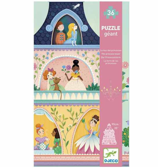 Princess Tower Giant Floor Puzzle 36 Pc