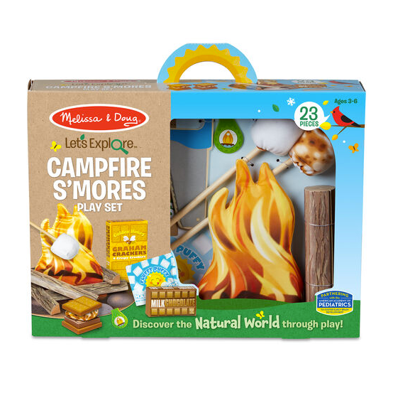 Let's Explore Campfire S'mores Play Set