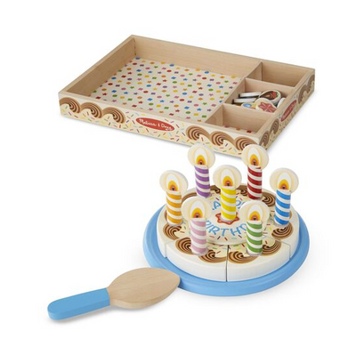 Birthday Party Cake Wooden Play Set