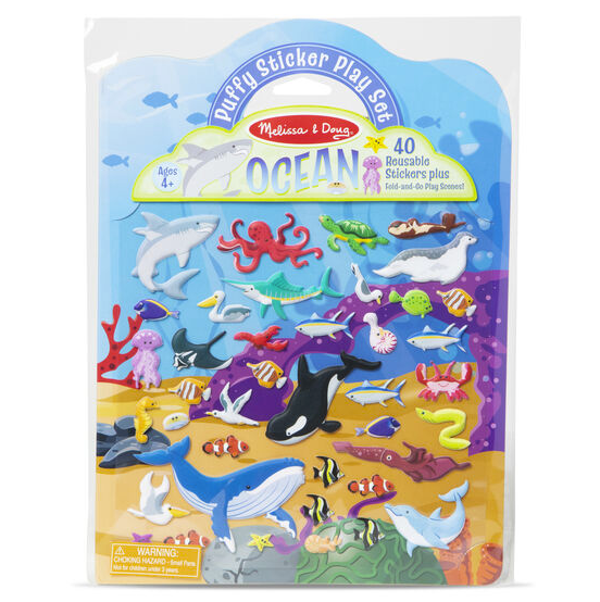 Puffy Sticker Play Set - Ocean