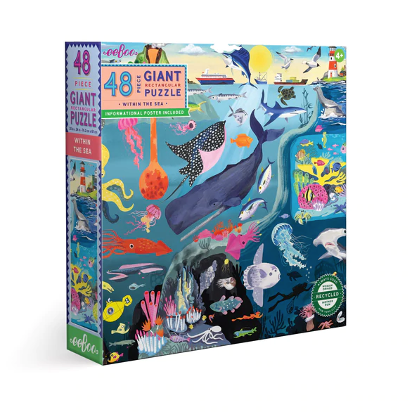 Within the Sea 48 Piece Giant Puzzle