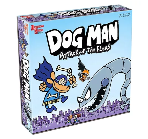 Dog Man Attack of the Fleas Game