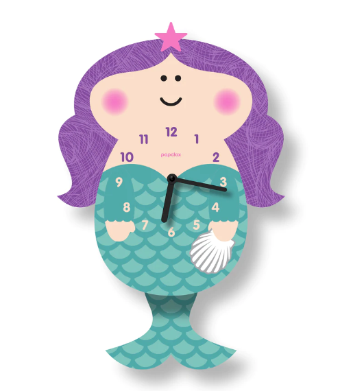 Mermaid Pendulum Clock