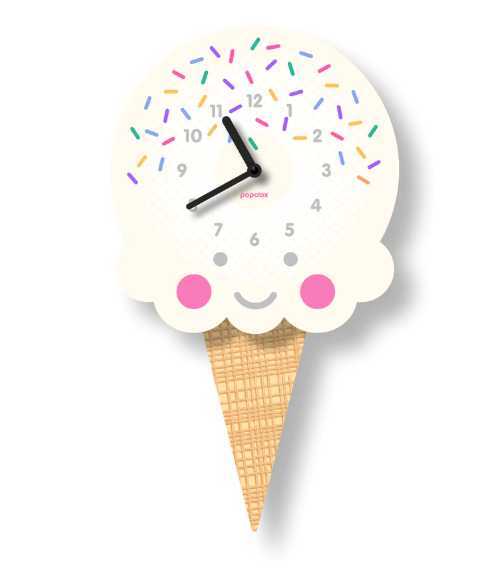 Ice Cream Cone Pendulum Clock