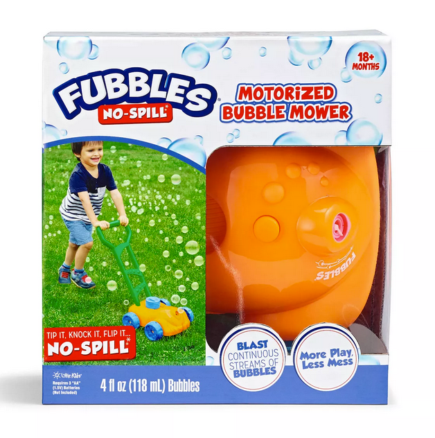 Fubbles No-Spill Bubble Mower