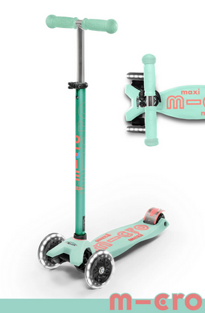 Maxi Deluxe LED Scooter Mint
