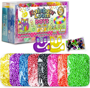 Rainbow Loom Treasure Box Dots