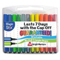 Magic Stix Markers, 24 Pack