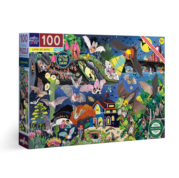 Love of Bats 100 Piece Puzzle