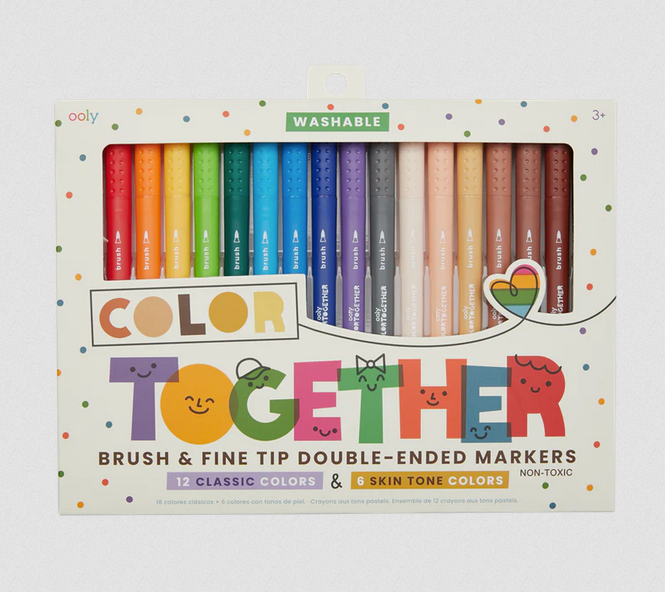 Color Together Brush & Fine Tip Markers